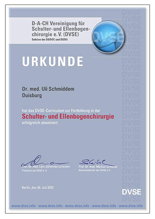DVSE Zertifikat